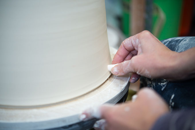 Tanya Gomez in her studio 2016